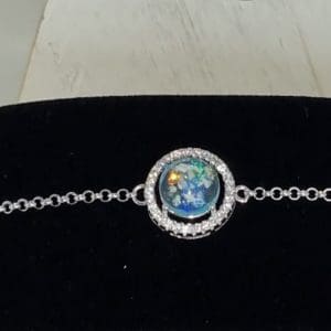 Hӓlo Bracelet - Sterling Silver Cubic Zirconia